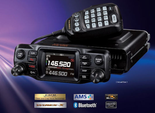 Yaesu FTM-200DE VHF Auto 50W cu Ecran Color