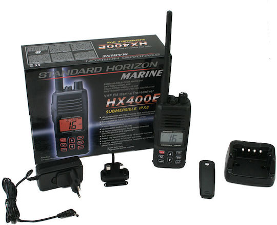 Standard Horizon HX400E Ασύρματος Πομποδέκτης VHF Marine 5W με Μονόχρωμη Οθόνη