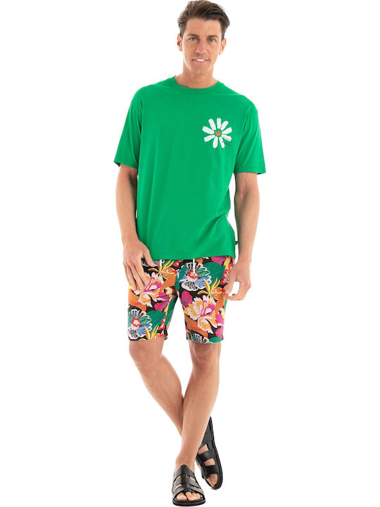 Artwork T-shirt Green