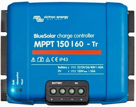 Victron Energy BlueSolar MPPT 150/60 Tr Соларен контролер на заряд 48V 60Спецификация