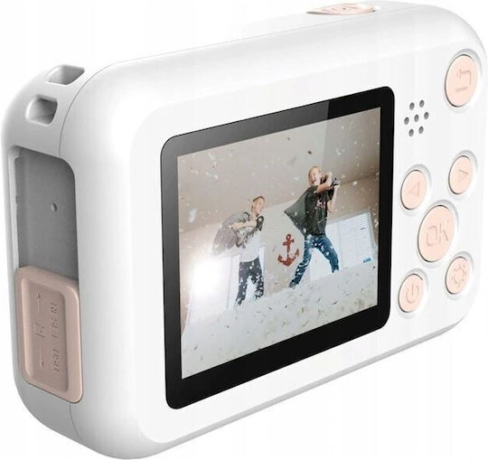 SJCAM FunCam 32GB Action Camera Full HD (1080p) Standard με Οθόνη 2" και Wi-Fi Λευκή