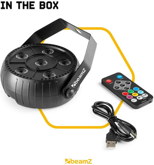 BeamZPro Φωτορυθμικό LED PAR PLP10 Partypar RGB