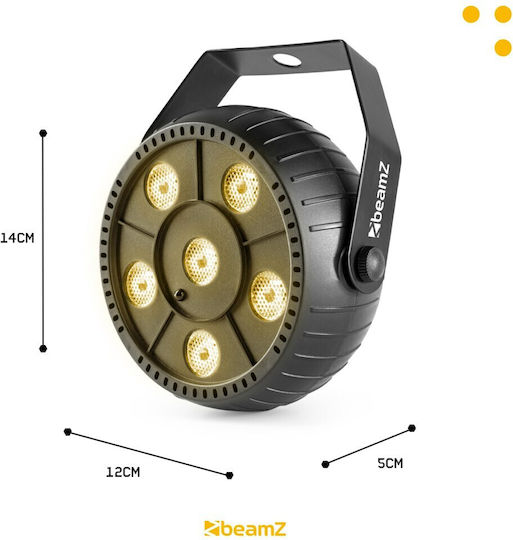 BeamZPro Φωτορυθμικό LED PAR PLP10 Partypar RGB
