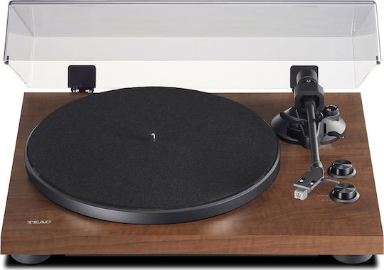 Teac TN-280BT Pick-Up cu Preamp Maro