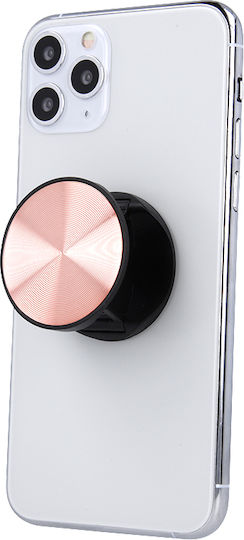 Setty Pop Socket Κινητού Setty Ροζ Χρυσό