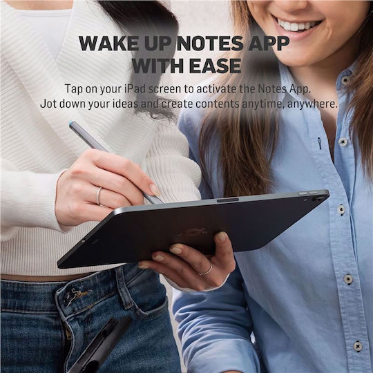 Adonit Neo Pro Дигитална Докосвачна Писалка с Отхвърляне на Дланта в Сребрист Цвят