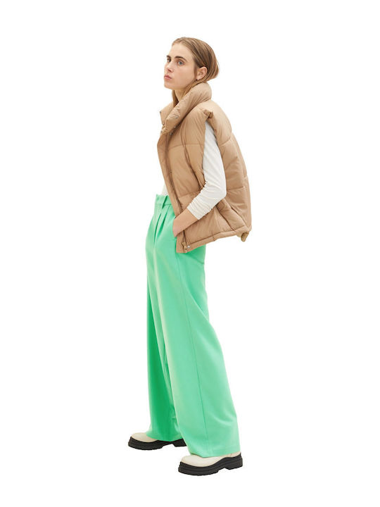 Damen Stoff Hose Grün