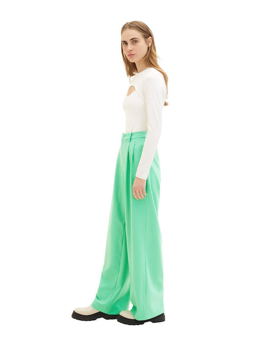 Damen Stoff Hose Grün
