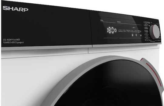 Sharp Washer Dryer 9kg/6kg 1400 Rounds