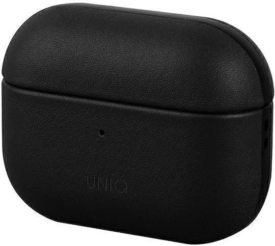 Uniq Terra Case Leather Dallas Black for Apple AirPods Pro 2