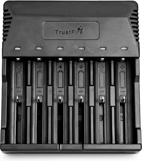 Trustfire TR-012 Încărcător De 6 Baterii Ni-MH Dimensiunea AA/AAA/18650