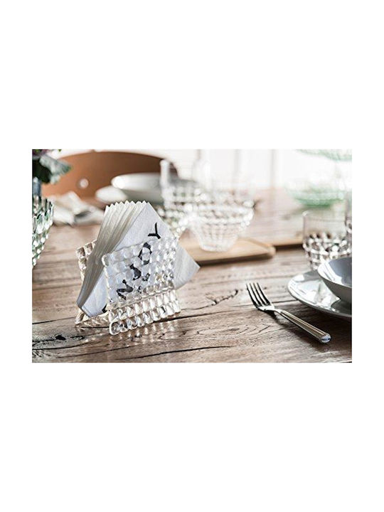 Guzzini Plastic Napkin Holder Tiffany Transparent 19980000