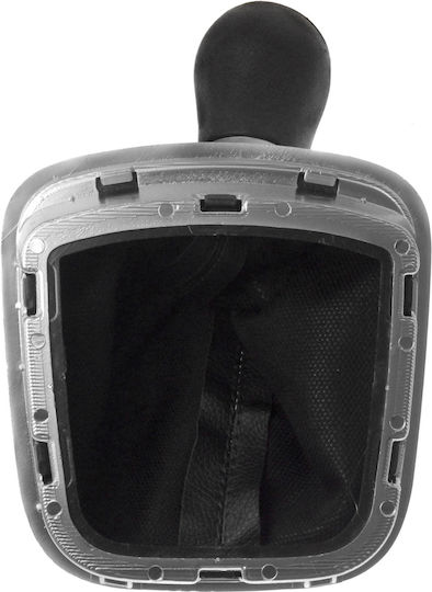 6 Shift Knob with Bubble with Bubble Universal Volkswagen Polo V Facelift 6C 2015-2018 Black