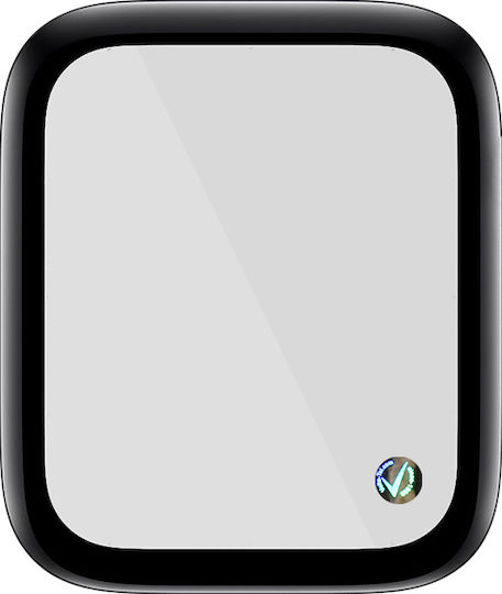 Volte-Tel Full Face Tempered Glass για το Apple Watch 41mm 1τμχ 8326929 Black