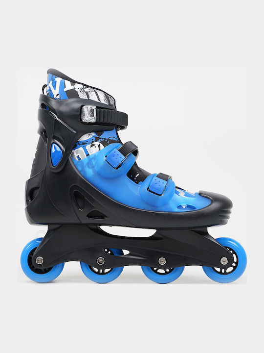 Athlopaidia Adult Adjustable Inline Rollers Blue