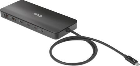 Club3D Thunderbolt 4 Докинг станция с 4K Ethernet Черен (CSV-1581)
