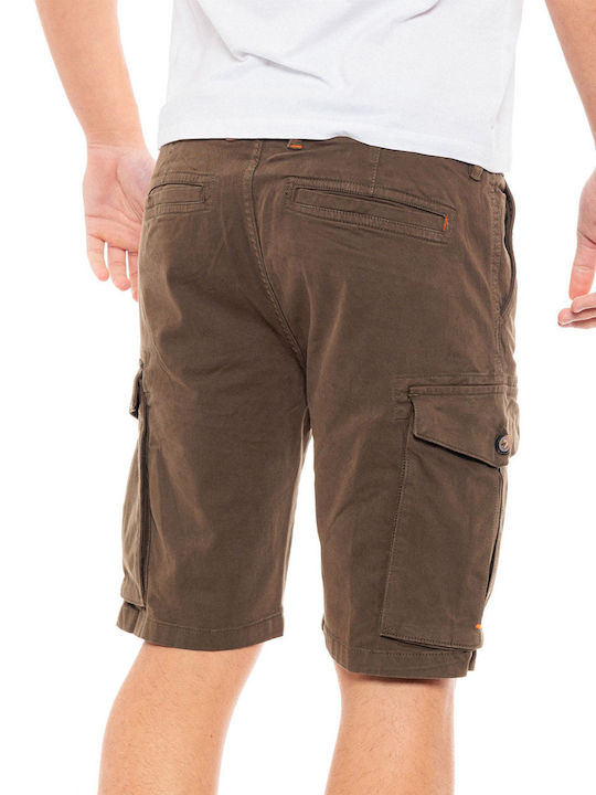 Biston K Herrenshorts Cargo Khaki