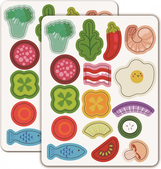 Tooky Toys Wooden Pizza for 3+ Years 39pcs