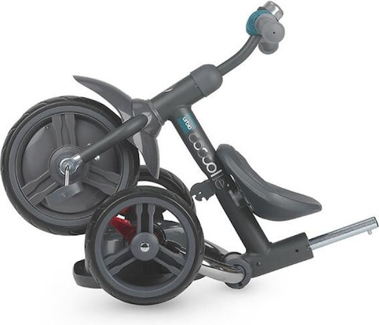 Coccolle Urbio Foldable and Convertible for 1.5+ Years Turquoise Kids Tricycles