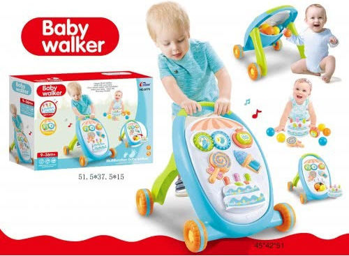 Страта Baby Walker За 9+ Месеца Светлосин