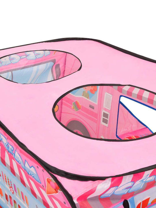 vidaXL Kids Vehicle Play Tent Ice Cream Truck 3107751 Pink
