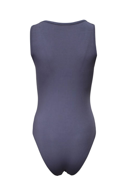 Lingerie Sleeveless Bodysuit Anthracite