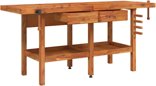 vidaXL Πάγκος Εργασίας 192x62x83cm 4τμχ 153325