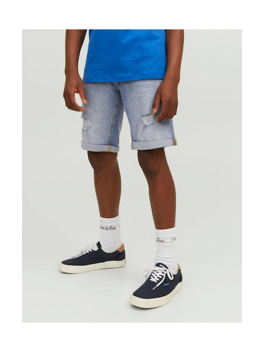 Jack & Jones Kinder Shorts/Bermudas Denim Hellblau