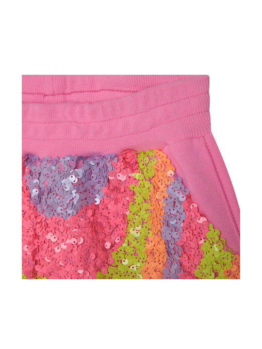 Șort/Salopetă Copii din Material Textil Roz