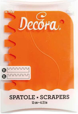 Decora Mâner de Patiserie Plastic Orange 2buc