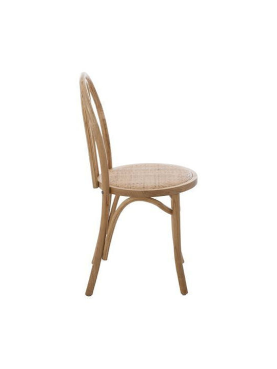 Montreal Cafe Wooden Chair Dark Honey 40x40x87cm