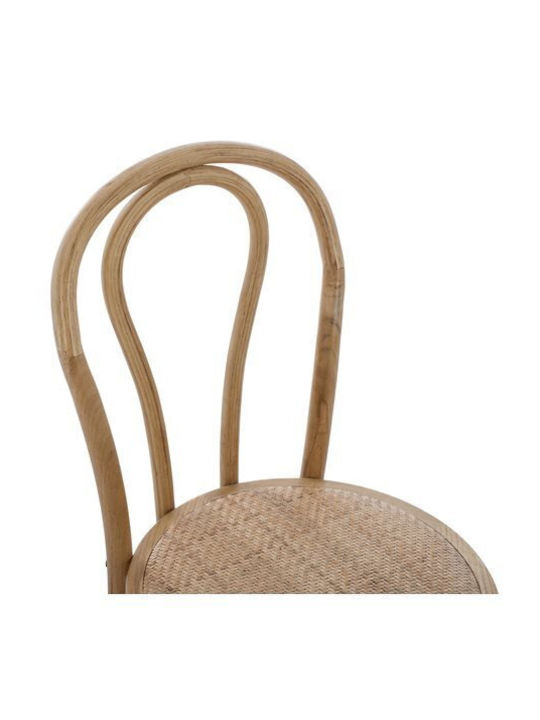 Montreal Cafe Wooden Chair Dark Honey 40x40x87cm