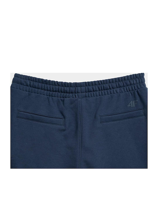 Αθλητική Ανδρική Βερμούδα Navy Μπλε