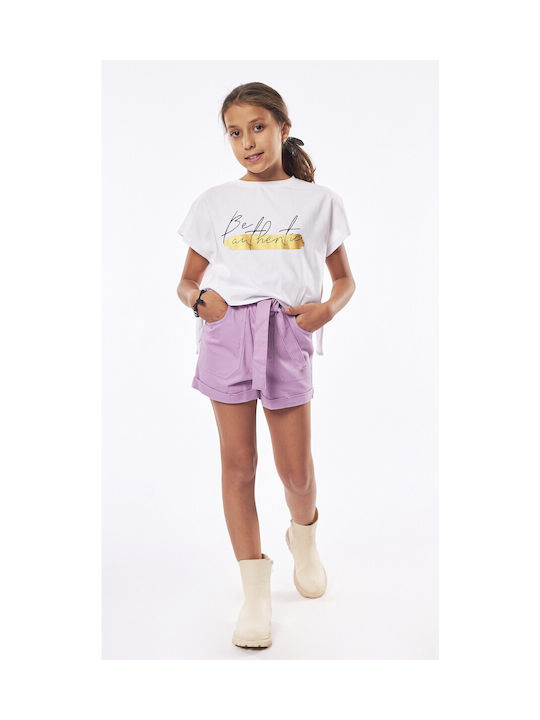 Evita Kids Shorts/Bermuda Denim Lilac