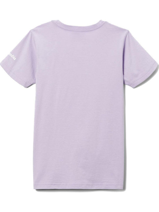 Kids' T-shirt Lilac MISSION LAKE