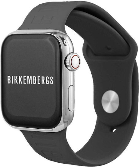 Bikkembergs BK08 Medium Aluminium Smartwatch με Παλμογράφο (Μαύρο)