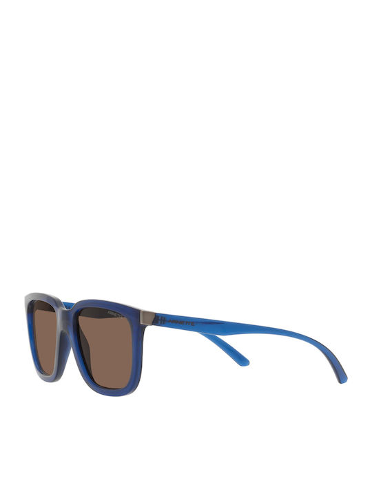 Arnette Plaka Men's Sunglasses with Blue Plastic Frame and Brown Lens AN4306 284773