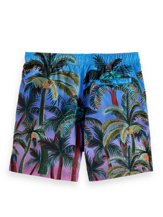 Scotch & Soda Placement Men's Swimwear Shorts Multicolour with Patterns