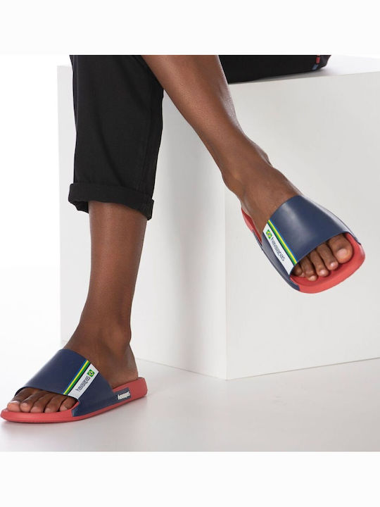 Men's Slides Blue