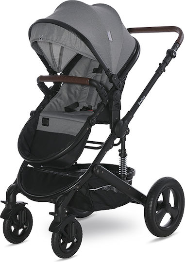 Lorelli Boston 3 in 1 Adjustable 3 in 1 Baby Stroller Suitable for Newborn Dolphin Grey 14kg