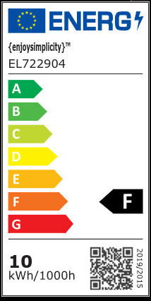 Elvhx Λάμπα LED 10.5W για Ντουί B22 και Σχήμα A60 Φυσικό Λευκό 1060lm