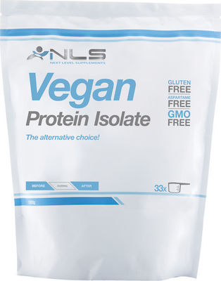 NLS Vegan Protein Isolate Gluten & Lactose Free with Flavor Banana 1kg