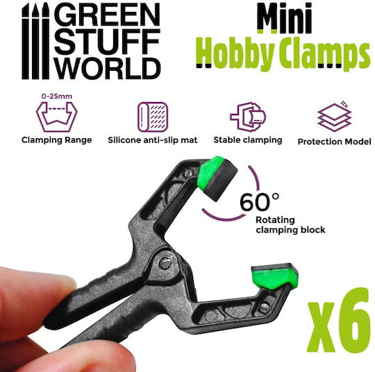 Green Stuff World Clamps Mini 6τμχ