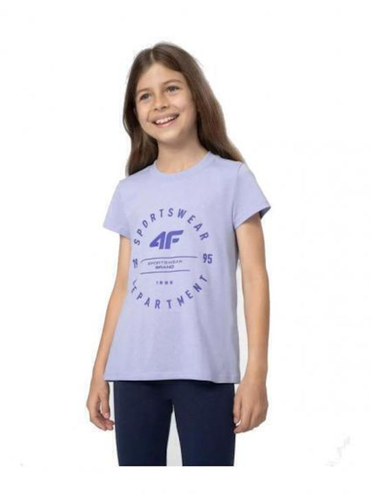 Παιδικό T-shirt Μωβ