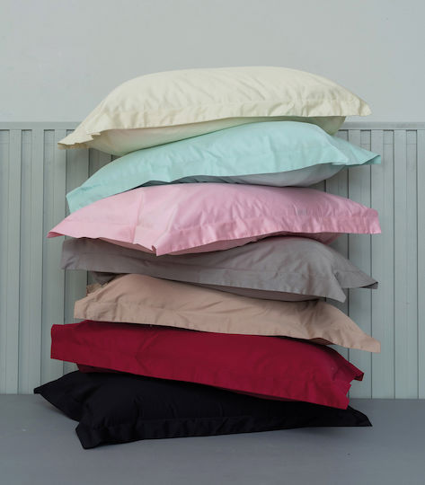 Palamaiki Luxe Sateen Set Față de Pernă Oxford Mentă 50x75cm.