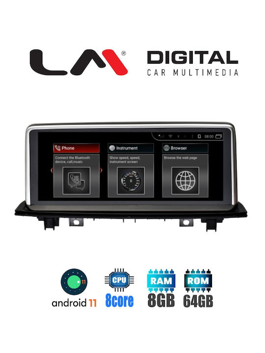 LM Digital Car Audio System for BMW X1 (F48) / X2 (F39) / X1 / X2 X2 (Bluetooth/USB/AUX/WiFi/GPS) with Touch Screen 10.25"