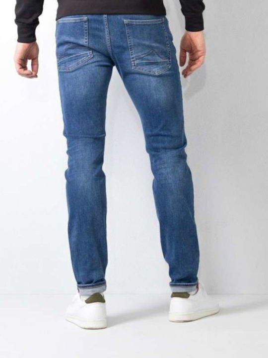 Petrol Industries Seaham Jeans im klassischen Slim-Fit-Schnitt Blau