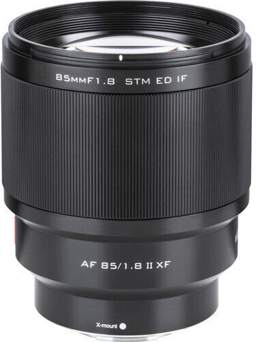 Viltrox Full Frame Camera Lens AF 85mm f/1.8 XF II Telephoto for Fujifilm X Mount Black