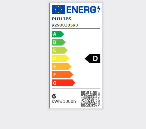 Philips Λάμπα LED 5.9W για Ντουί E27 και Σχήμα G120 Θερμό Λευκό 806lm Dimmable