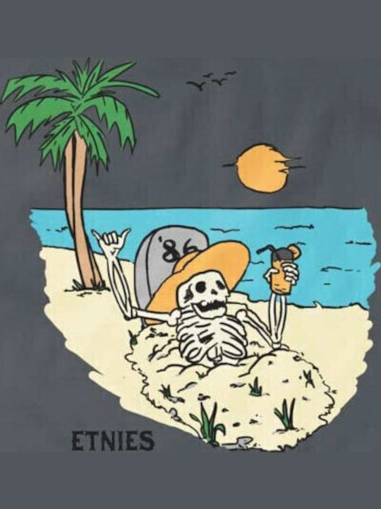 Tropic Summer T-shirt Γκρι
